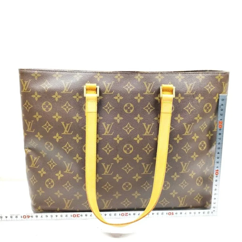 Louis Vuitton LV Shoulder Bag Luco Brown Monogram 750-052125